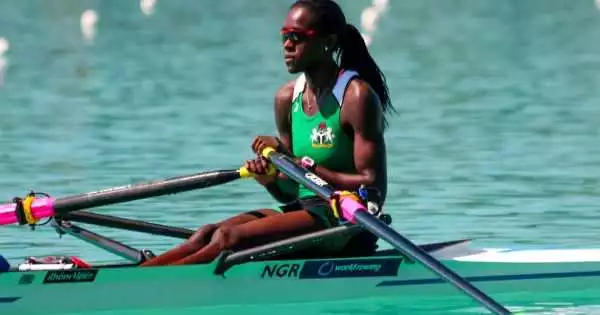 Rio Olympics Rowing: Nigeria’s  Chierika Ukogu Out Of Medal  Contention
